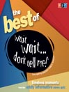 Cover image for The Best of Wait Wait...Don't Tell Me!